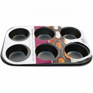 Muffin Pan PRIMA 6Cup 26.5x17.5x3cm Non Stick