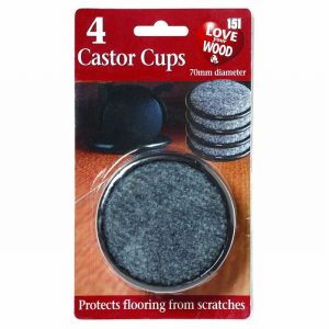 Castor Cup 70mm x4