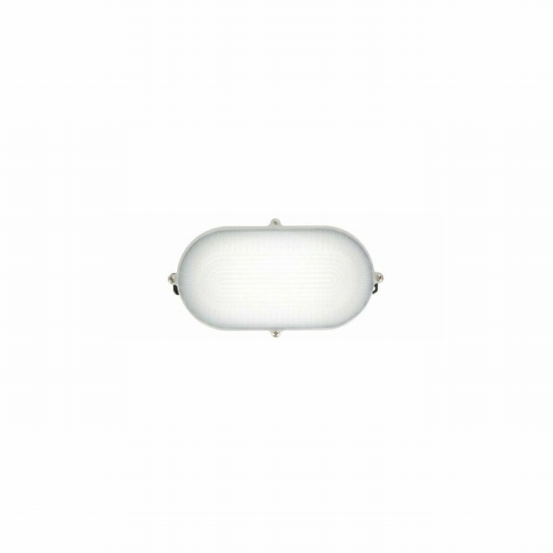 Bulkhead Black & Poly Oval 9Watt LED 6000K CW D