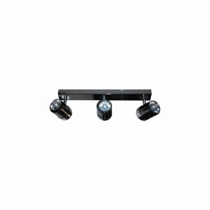 Spot Light Fitting ROSIE 3Arm Bar Black & Chrome