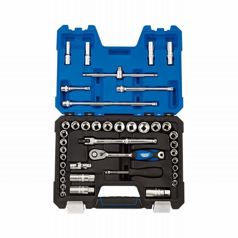 Socket Set DRAPER MM AF 41Pce. 3/8" Drive D
