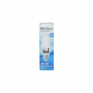 Lamp Low Energy LED Candle SES 3 Watt 3000K Opal