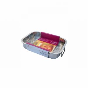 Roasting Tin & Rack 27x20cm SS