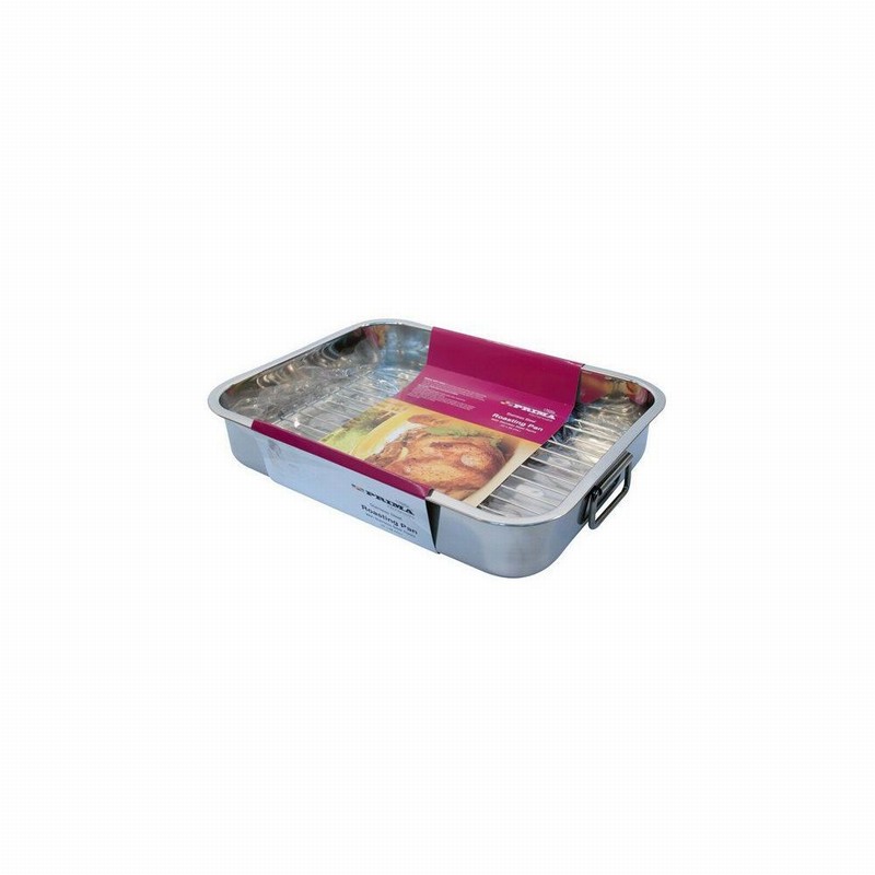 Roasting Tin & Rack 37x28cm SS