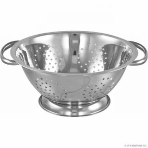 Colander Stainless Steel 34cm & Handles