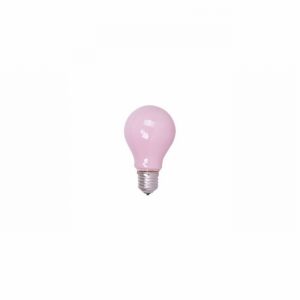 Lamp GLS Pink ES 60Watt
