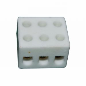 Connecting Block 5a 3way Porcelain