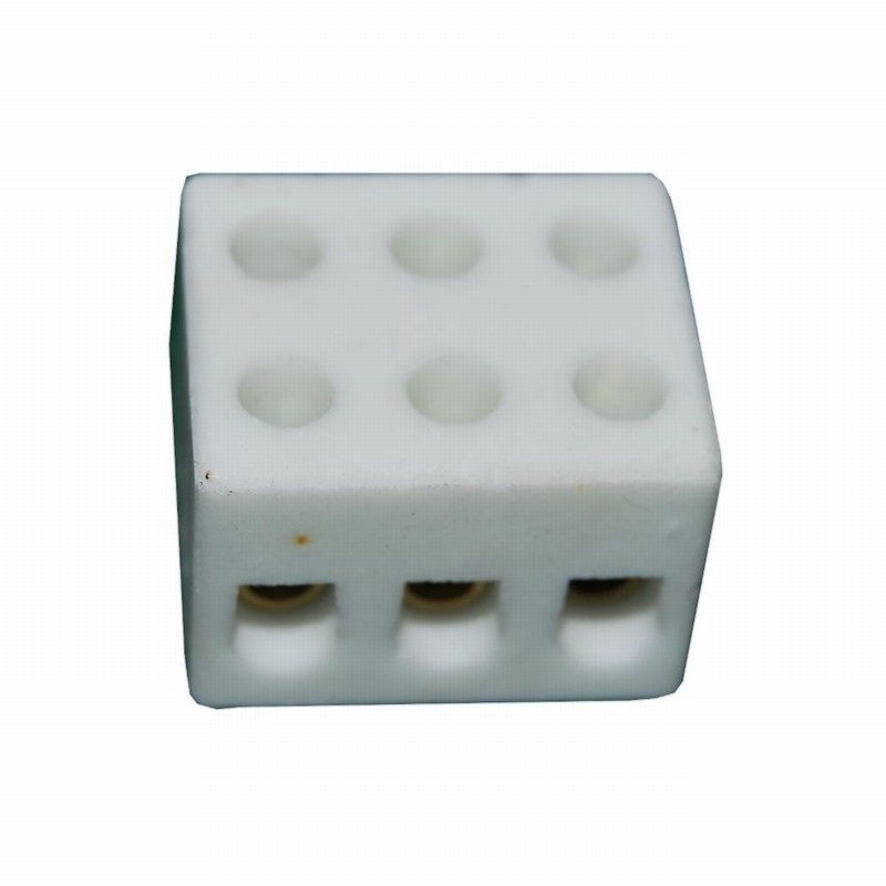 Connecting Block 5a 3way Porcelain