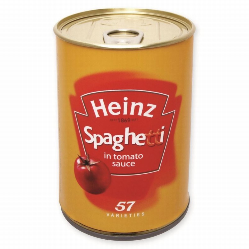 Safe Can Heinz Spaghetti