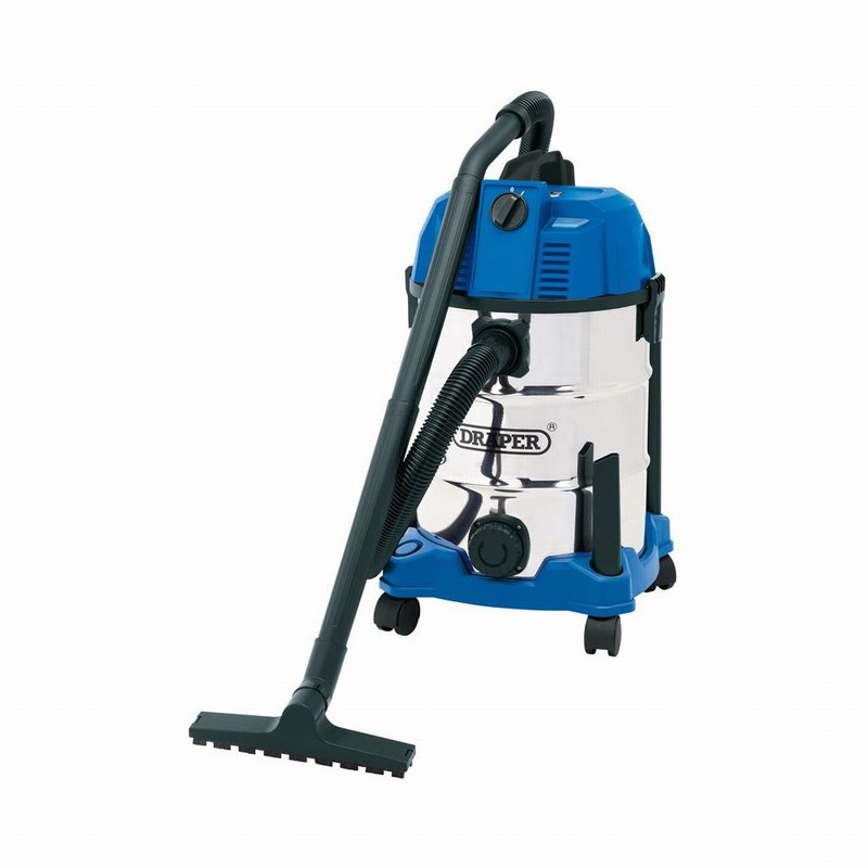 Vacuum Cleaner DRAPER Cylinder W&D 30Ltr. 1600w