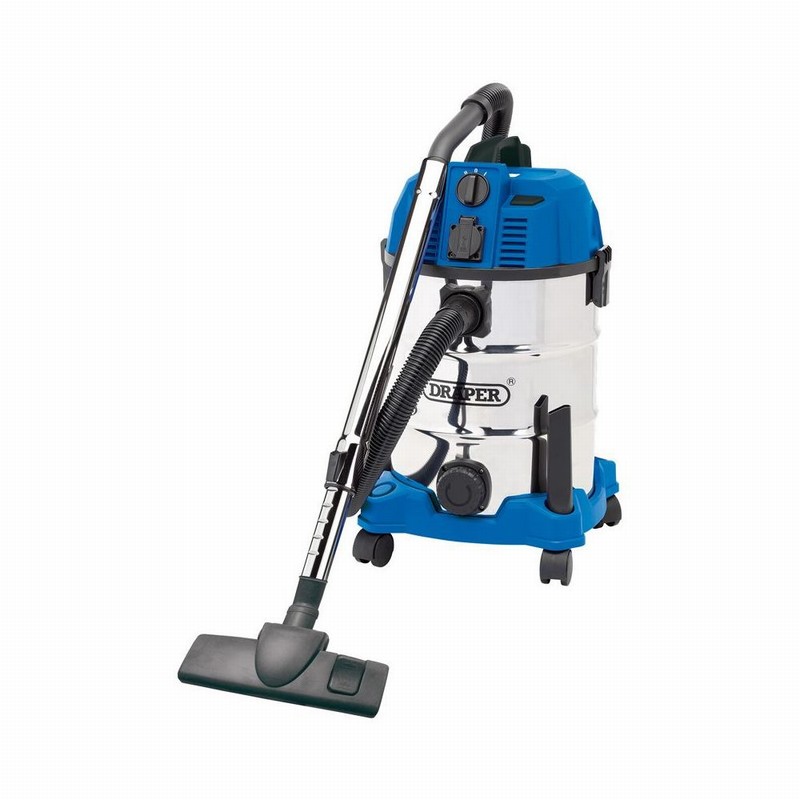 Vacuum Cleaner DRAPER Cylinder W&D 30Ltr. 1600w