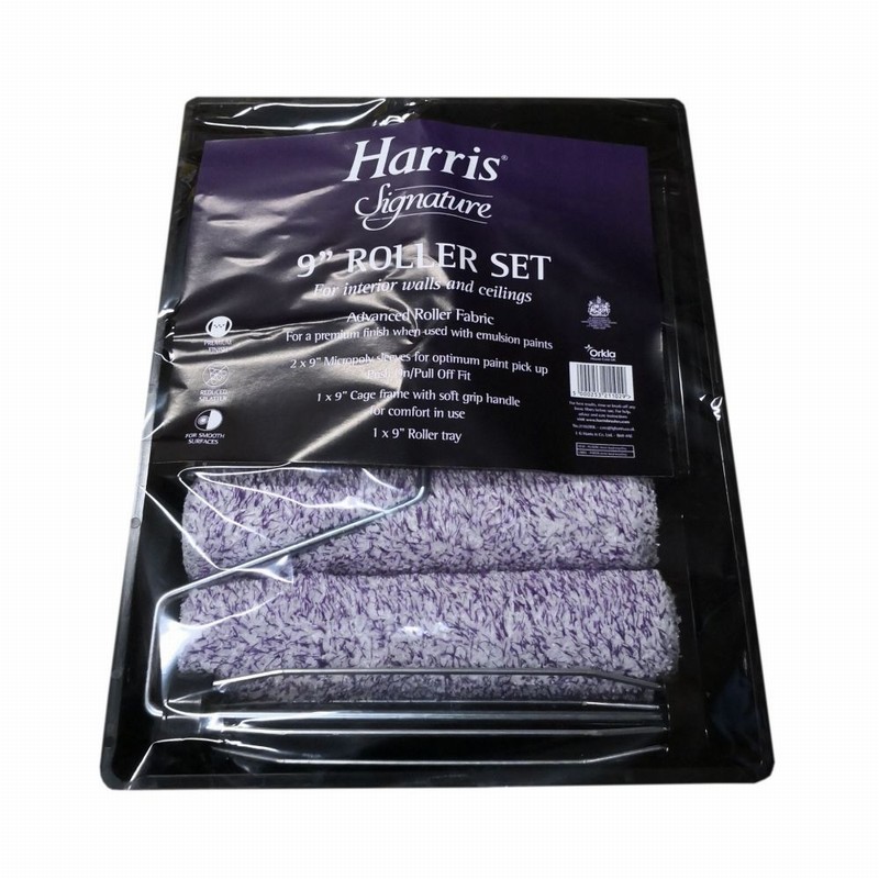 Paint Roller & Tray 9" SIGNATURE Twin Sleeve D
