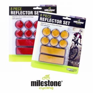Reflector Set Self Adhesive x8