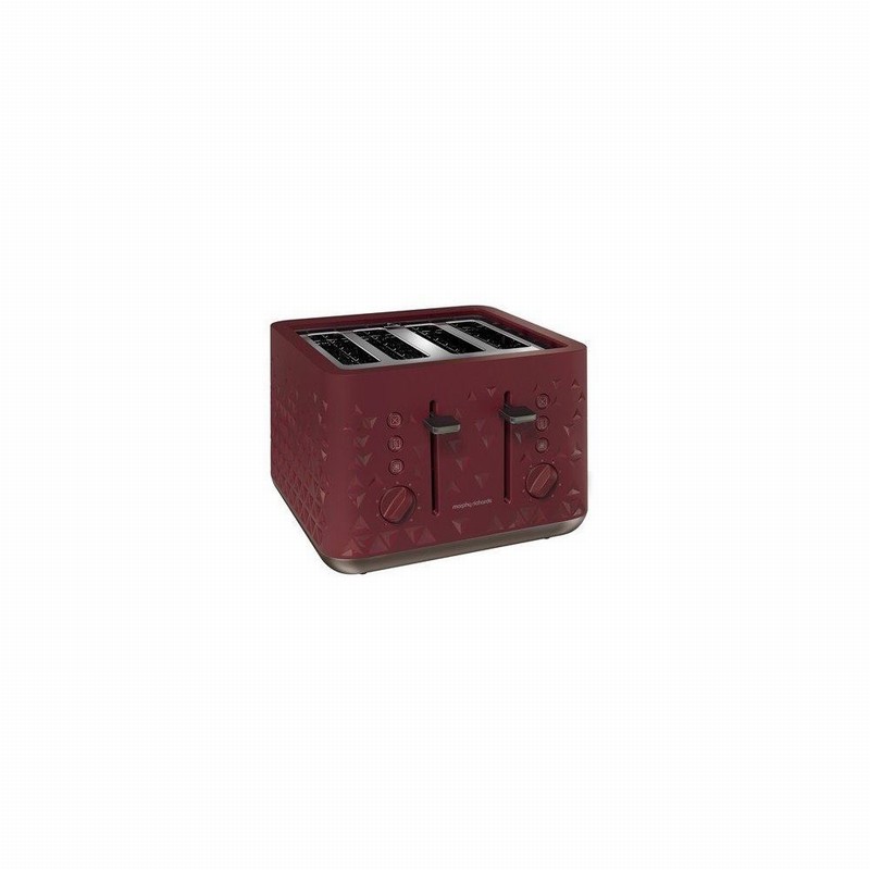 Toaster 4Slice PRISM Textured Black