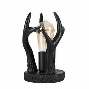 Desk Lamp CARIBOU Antler Black ES