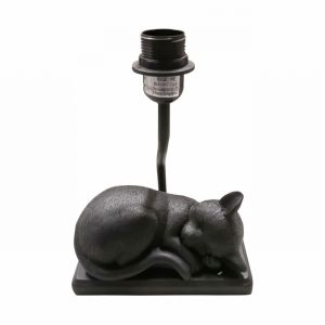 Table Lamp FELIS Kitten Black ES No Shade