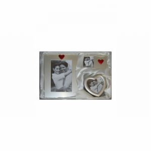 Picture Frame ERNO Silver Display 10x15 8x8+5x5cm