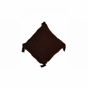 Cushion Woven 45x45cm Chocolate