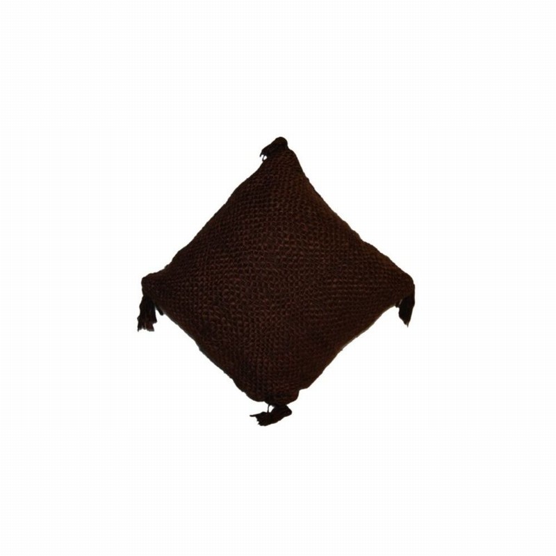 Cushion Woven 45x45cm Chocolate