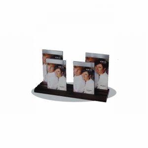 Picture Frame ERNO Quartett 2 9x13+2 10x15cm Wood Block
