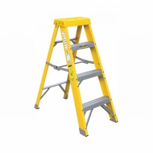 Step Ladder DRAPER 3Tread Fibreglass & Aluminium