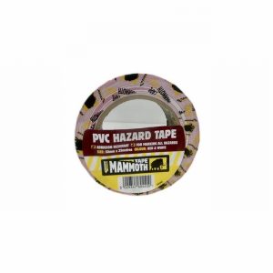 Tape HAZARD 50mmx33Mtr. Red & White