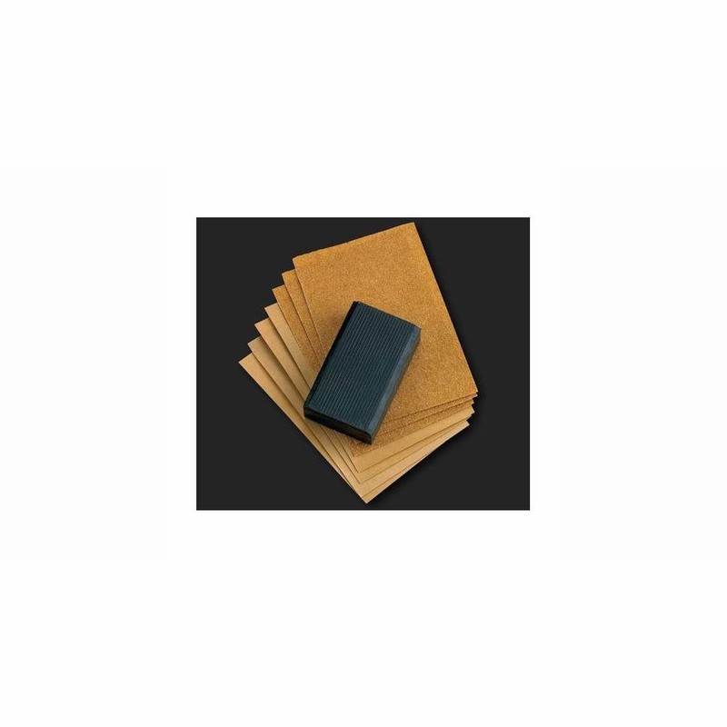 Sanding Block & Aluminium Oxide Paper D