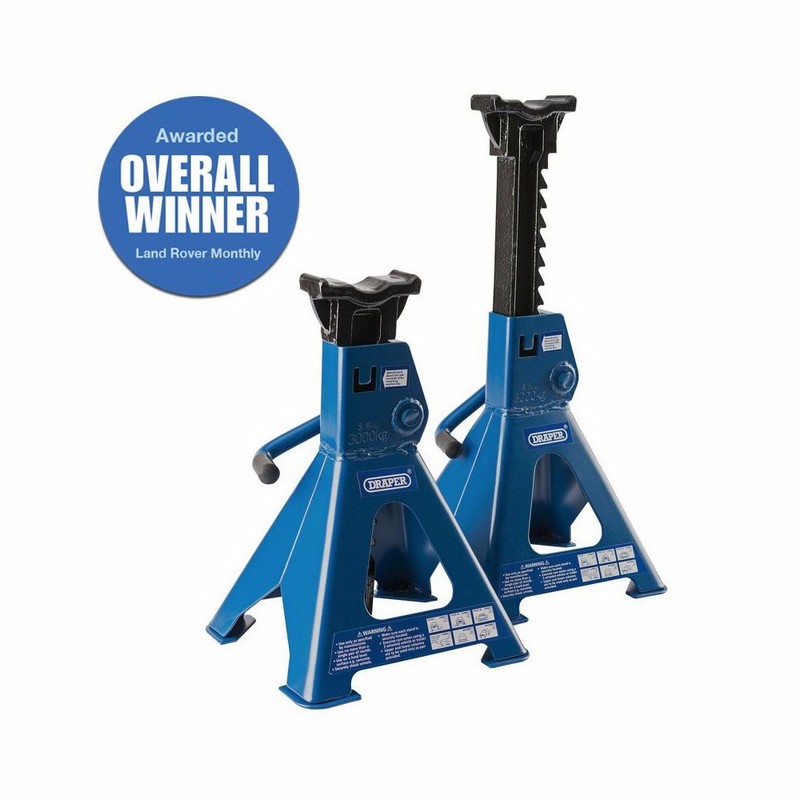 Axle Stand 3Tonne Ratchet Type Action PAIR