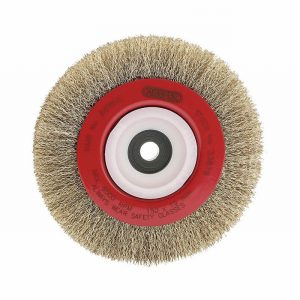 Wire Brush DRAPER for Bench Grinder 150x19mm Multi Bore