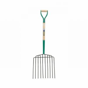 Fork DRAPER Potato 10Prong Blunt Wood Shaft MYD Grip