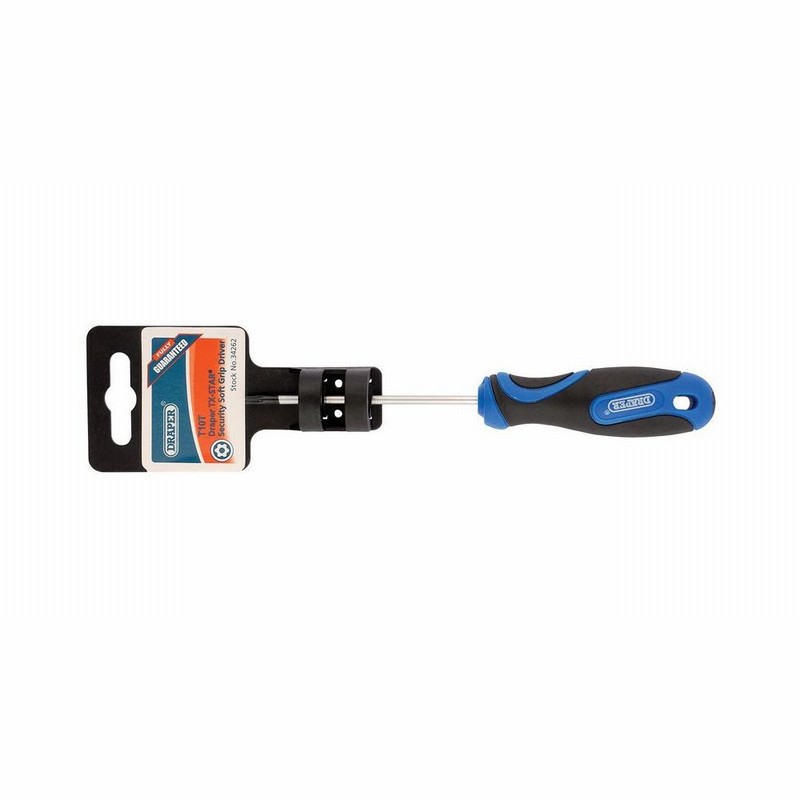 Screwdriver DRAPER TX* Tamper Proof T10 75mm Blade