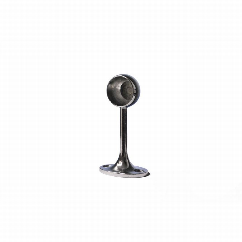 Rail End 25mm Chromed Extended