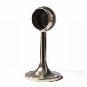 Rail End 25mm Brassed Extended