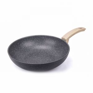 Wok MONETA Greystone IND. Wood 28cm