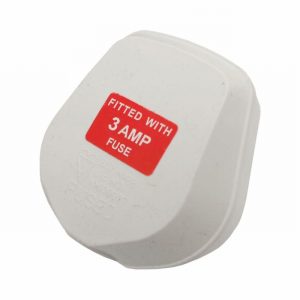 Plug 3Amp White Heavy Quality