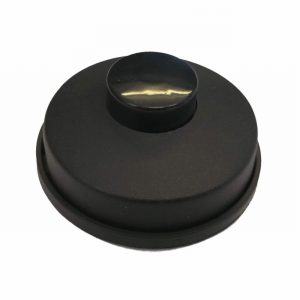 Switch Round Foot Operated 2Amp Black