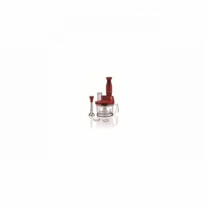 Food Processor & Hand Blender ACCENTS Red & SS