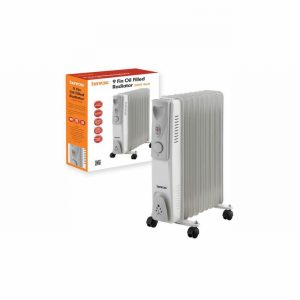 Heater Oil Filled Radiator 2.0Kw 9 Fin White