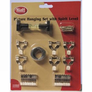 Picture Hanging Set with Level