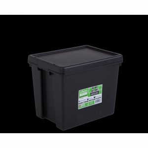 Box & Lid 24Ltr. WHAM BAM HEAVY Duty Black