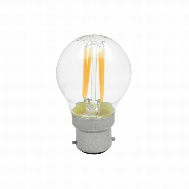 Lamp Low Energy LED Golf Filament 4>40Watt BC 2700K WW D