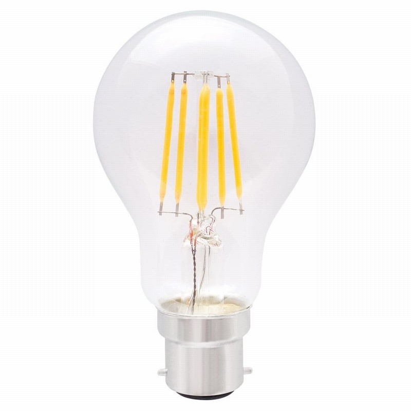 Lamp Low Energy LED GLS Filament 6>50Watt BC 2700K WW D