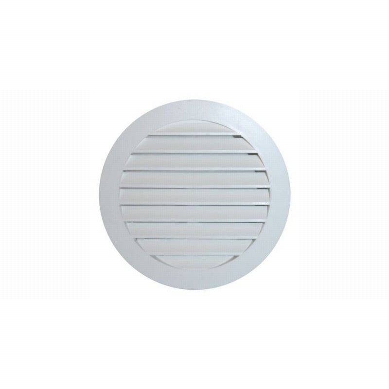 Vent Fixed Round 100mm/4" White