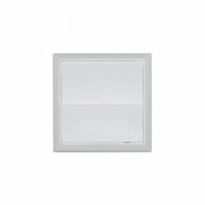 Duct Rect 100x54mm Vent Gravity White