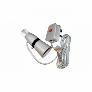 Lampholder for Bottle with Flex/Plug White