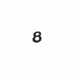 Antique Black Numeral No.8 102mm