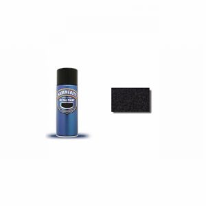 Paint Metal Direct to Rust Satin Black 400ml Aero.