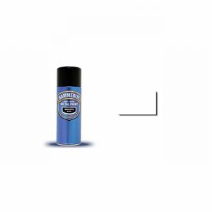 Paint Metal Direct to Rust Smooth White 400ml Aero.