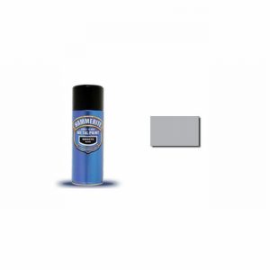 Paint Metal Direct to Rust Smooth Silver 400ml Aero.