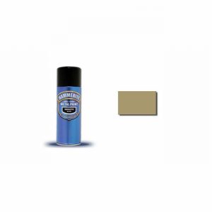 Paint Metal Direct to Rust Smooth Gold 400ml Aero.